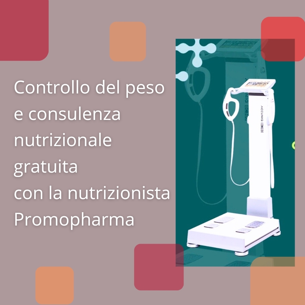 Al momento stai visualizzando CONSULENZA NUTRIZIONALE GRATUITA CON LA NUTRIZIONISTA PROMOPHARMA, IL 17 OTTOBRE 2024.