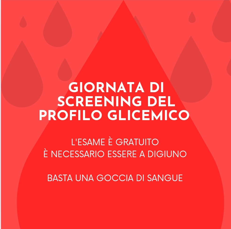 Al momento stai visualizzando Controllo del profilo glicemico. Venerdì 6 dicembre 2024 